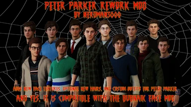Peter Parker Rework for Marvel's Spider-Man PC Remastered