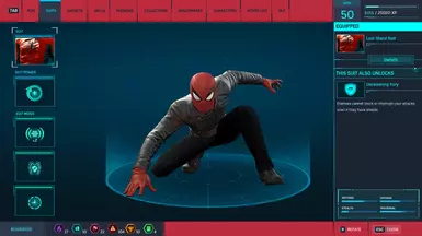 Darker Red Mask + Black Jacket + Darker Red &amp; Blue Gloves + Cleaner Shoes