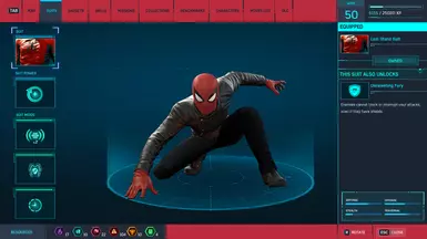 Darker Red Mask + Darker Black Jacket + Darker Red &amp; Blue Gloves + Cleaner Shoes