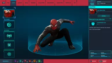 Darker Red Mask + Darker Black Jacket + Cleaner Shoes + FrontSpider Darker Black(update1.1)