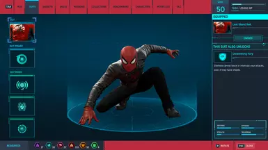 Darker Red Mask + Darker Black Jacket + Cleaner Shoes + FrontSpider Darker Black(update1.1)