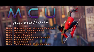 MCU Animations - New Animations and Traversal Mechanics Inspired by Tom Holland Spider-Man