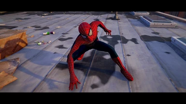 Tip: When in combat idle, tilt your camera up and go into photo mode to see the classic andrew garfield head tilt! 