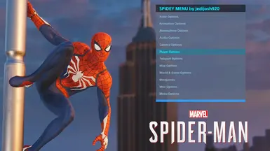 Spider-Man PC Mod Menu (Spidey Menu) by jedijosh920 at Marvel's Spider-Man  Remastered Nexus - Mods and community