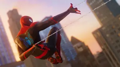 Classic spider colors on FFH Upgraded Suit at Marvel’s Spider-Man ...