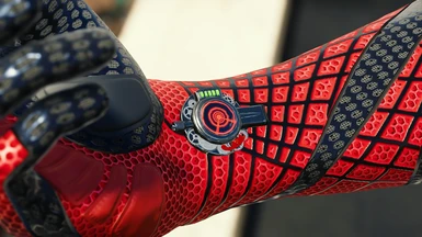 optional black recolored web shooters