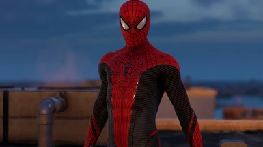 Scarlet Spider Recolor at Marvel's Spider-Man Remastered Nexus