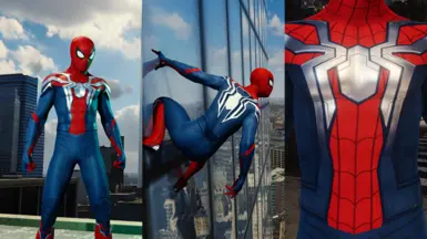 Hybrid Suit With Less Red Lines And Recolors At Marvel’s Spider-man 