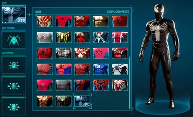 MCU Symbiote Spider-Man (Spider-Man PC) (Mod by TangoTeds) (HQ