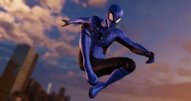 Cobalt-Spider Mk 2 Suit - DeadGun at Marvel’s Spider-Man Remastered ...