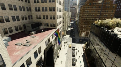 US to Pride flag swap