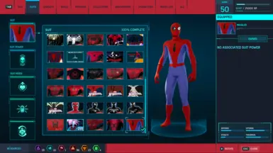 Photoreal Tasm Nicholas Hammond suit at Marvel’s Spider-Man Remastered ...