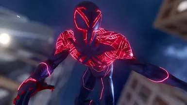 Accurate Across the Spider-verse 2099 suit - reza825 at Marvel's Spider-Man  Remastered Nexus - Mods and community