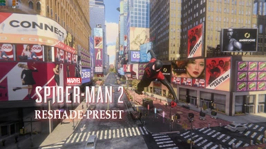 Marvel Spider-Man 2 Reshade preset.