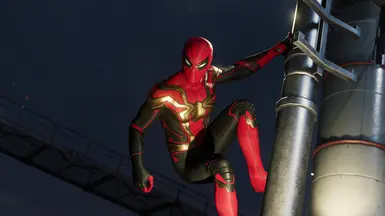 Scarlet Spider Recolor at Marvel's Spider-Man Remastered Nexus