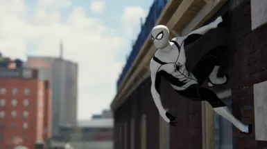 White and Black Secret War Suit at Marvel’s Spider-Man Remastered Nexus ...