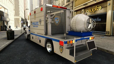 NYPD Bomb Squad Truck