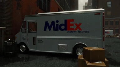 MidEX HD Model Reskin for 365 Shipping Stepvan