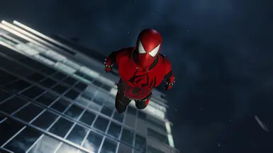 Scarlet Spider Recolor at Marvel's Spider-Man Remastered Nexus