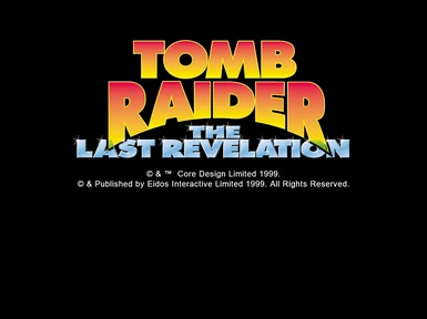 Tomb Raider IV and The Times Level - Splash Screens
