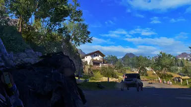 V1 On, 1080p, FSR off.