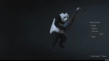 Panda over Jack Baker