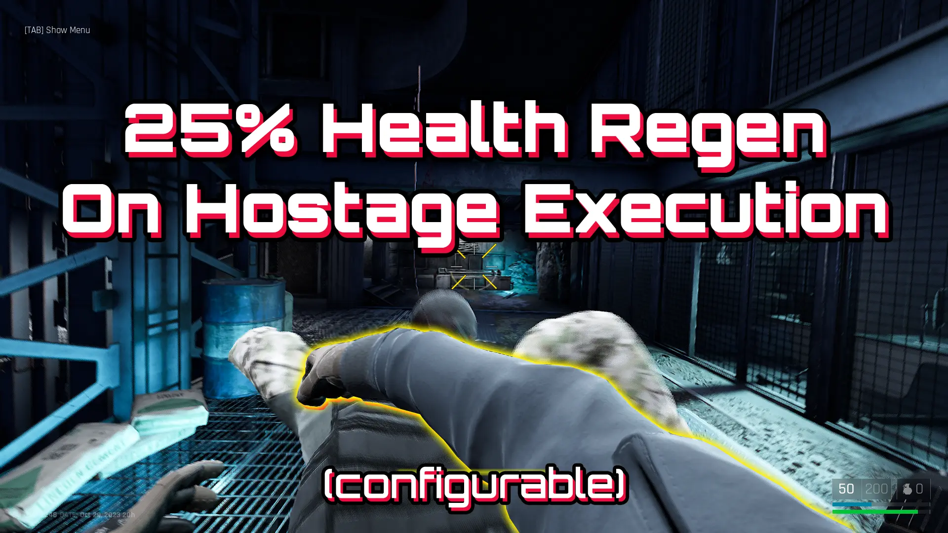 Health Regen on Enemy Execution at Trepang2 Nexus - Mods and Community