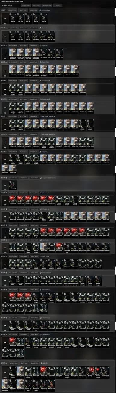 Horde List