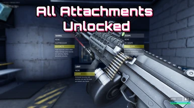 Unlock all attachments Mod