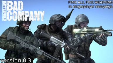 Find All Five weapons in singleplayer (PS3)