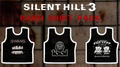 Silent Hill 3 - Band Shirts Pack