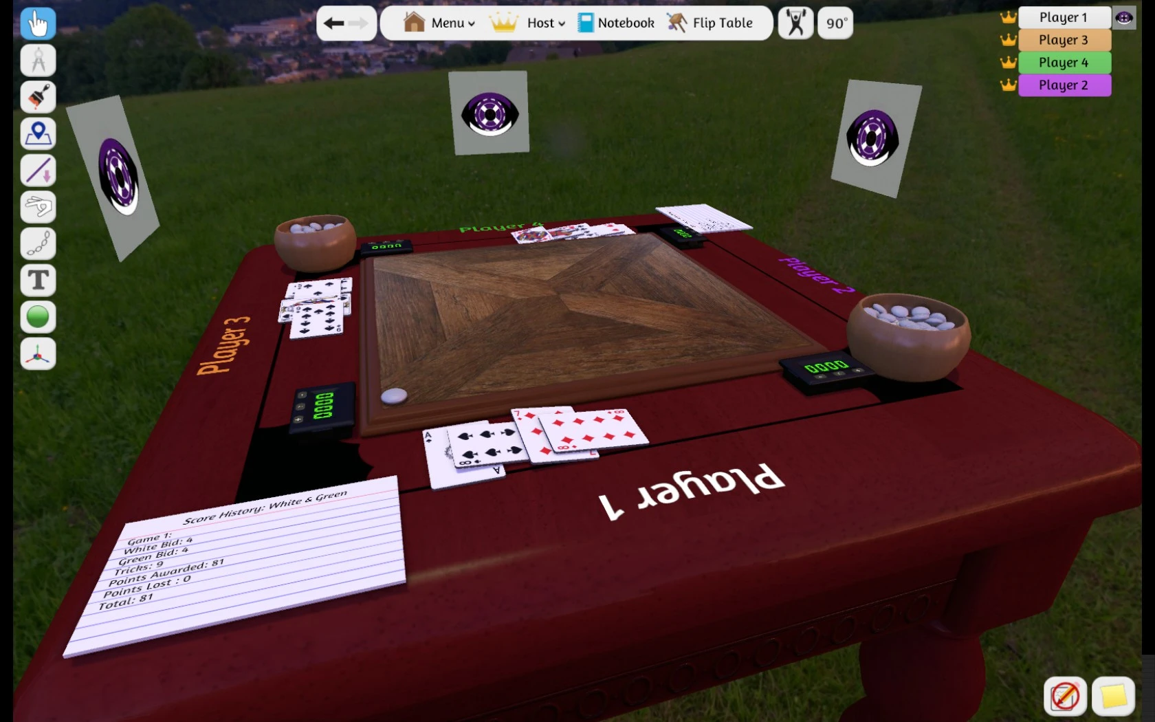 tabletop card game simulator