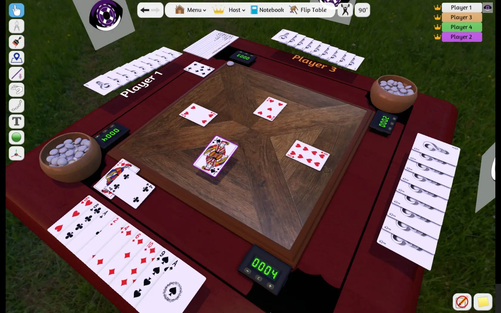 card game simulator