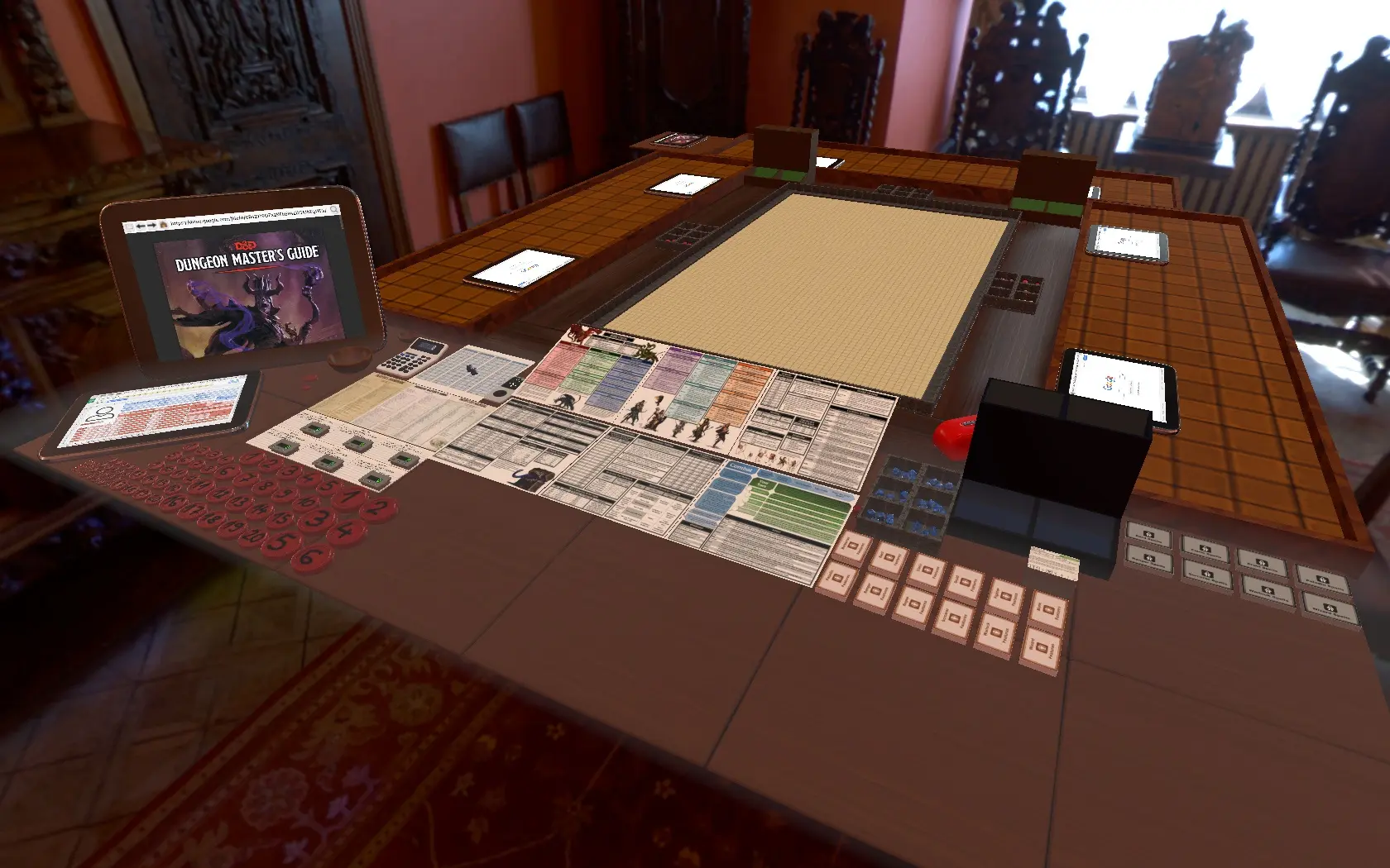 tabletop simulator character sheets