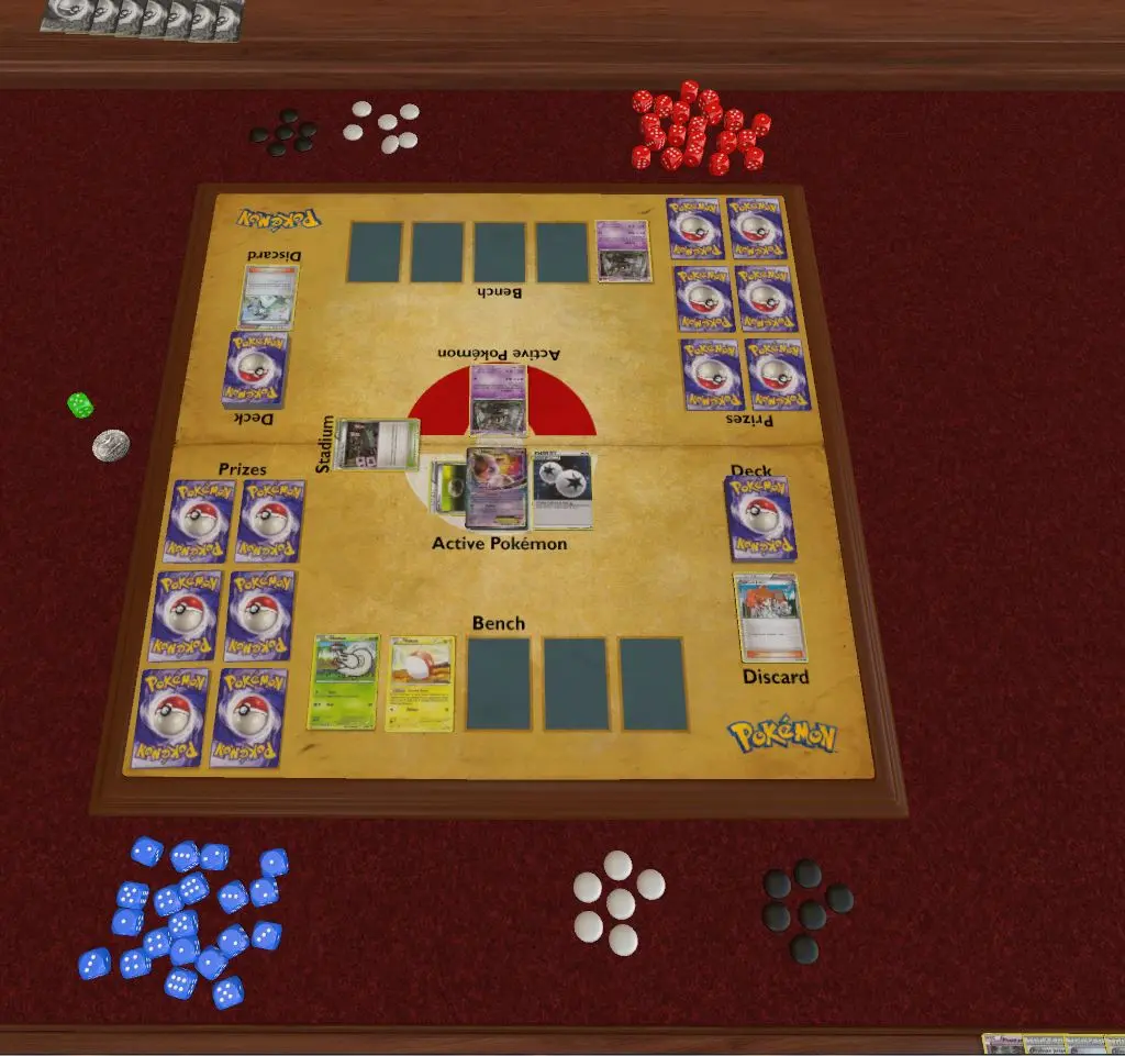 Pokemon Trading Card Game Play Mat At Tabletop Simulator Nexus