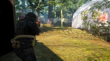 Spectating another player with HUD disabled
