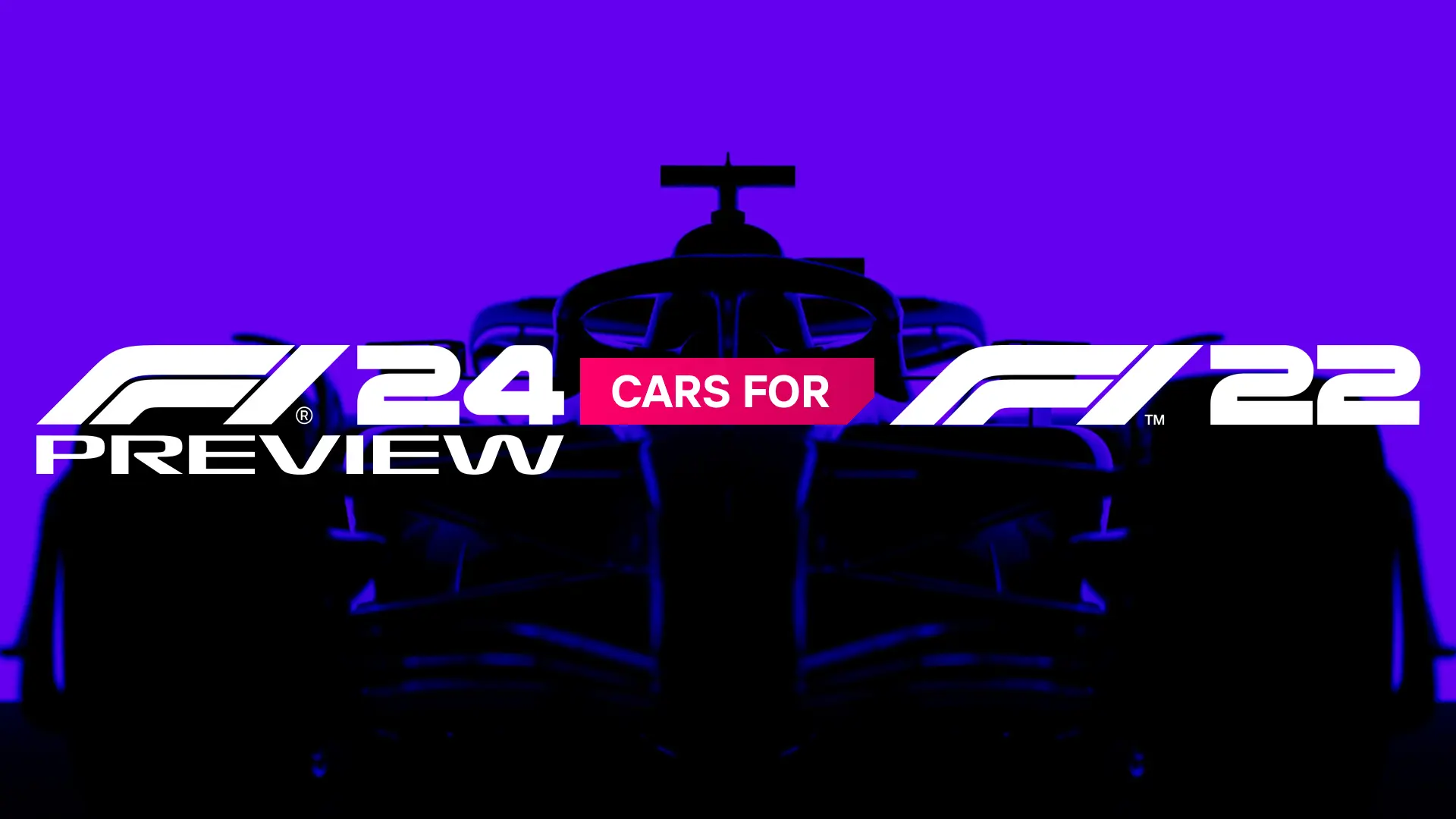 F1 2024 Preview cars for F1 22 at F1 22 Nexus - Mods and Community