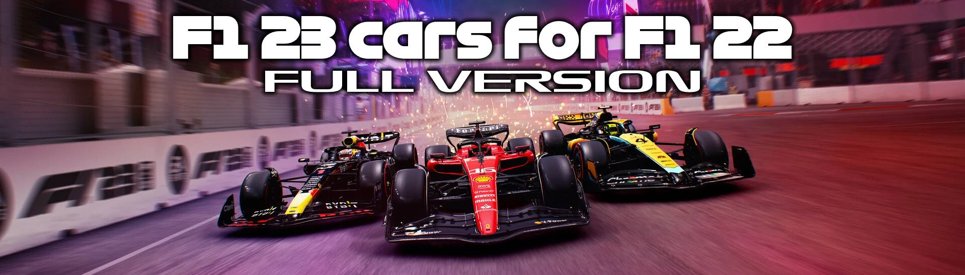 F1 23 mod for F1 22 game 1.5