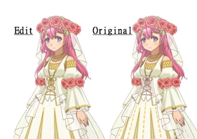 Priscilla Comparison (Wedding Attire)