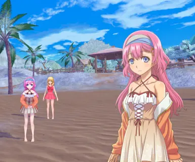 Edited 2D sprite & 3D model in-game (Swimsuit)