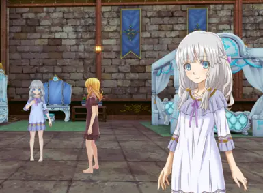 Edited pyjama sprite &amp; 3D model in-game