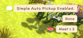 Simple Auto Pickup (Pick Up Dropped Items Near You Automatically)