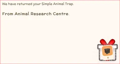 Combine Animal Trap Letters (Reupload)