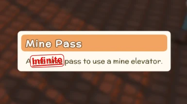 Infinite Mine Pass
