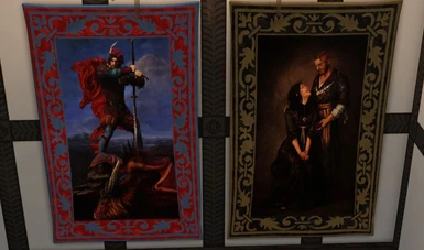 Two paintings from The Witcher 3