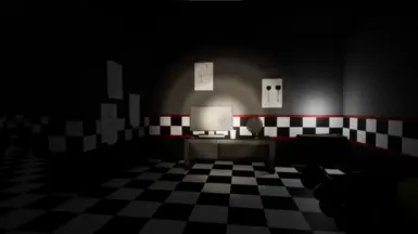 FNAF 1 Map Recreation