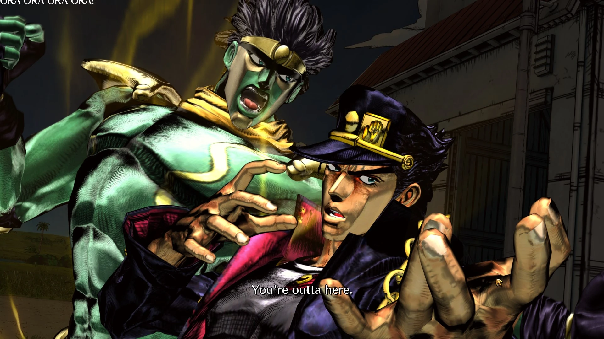 Hftf Jotaro Start Color At Jojo's Bizarre Adventure: All-star Battle R 