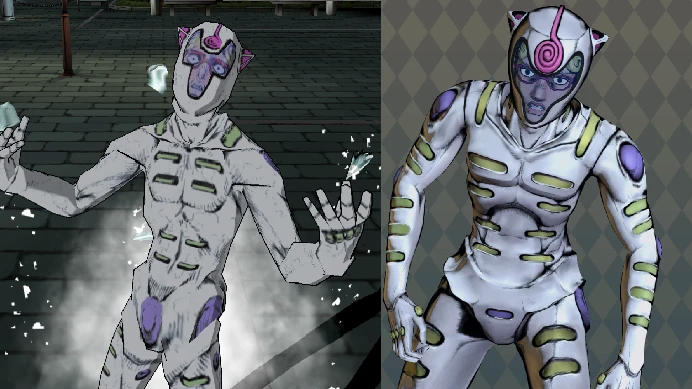 GIO GIO PS2 Ghiaccio recolor at JoJo's Bizarre Adventure: All-Star ...