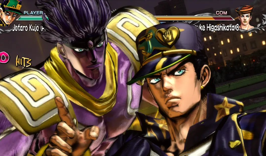 Stone Ocean Jotaro And Star Platinum Retexture For Diu Jotaro And Star 