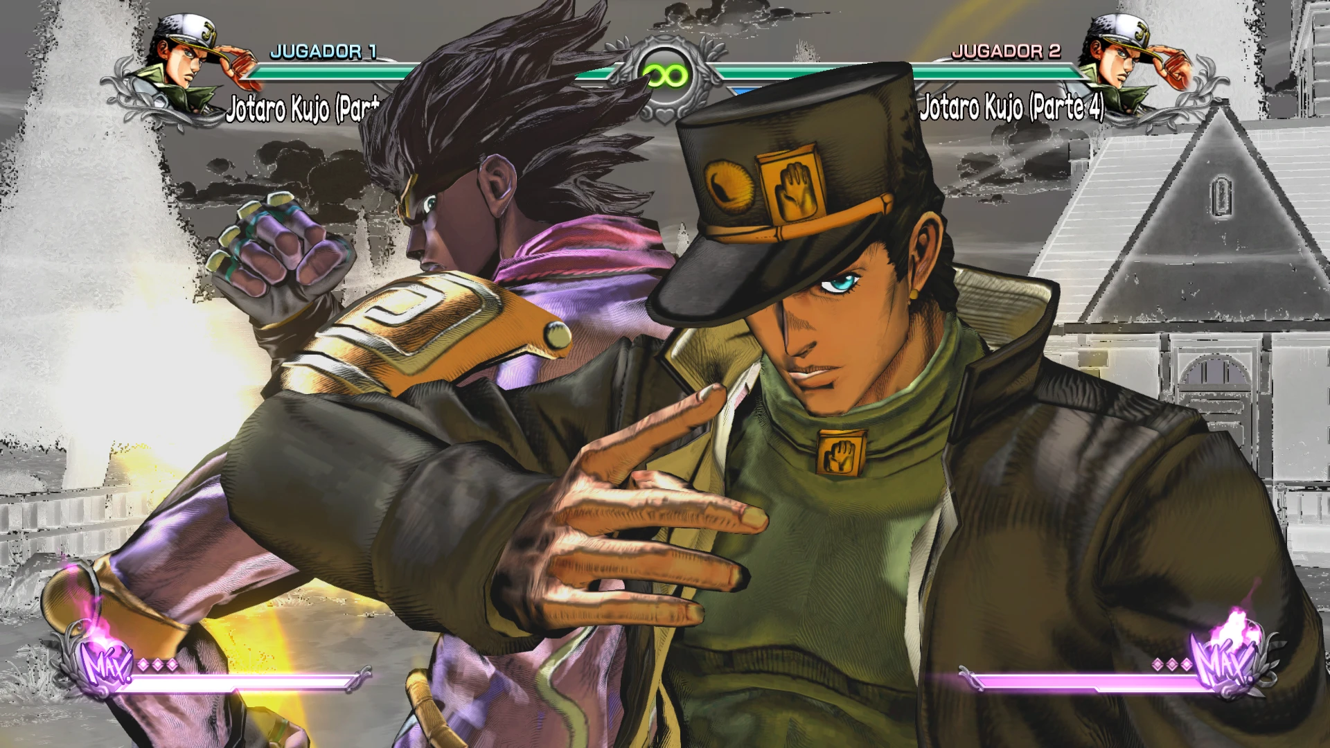 Jotaro Part 4 Part 3 at JoJo's Bizarre Adventure: All-Star Battle R ...